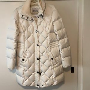 Esprit Off White Part Down Coat